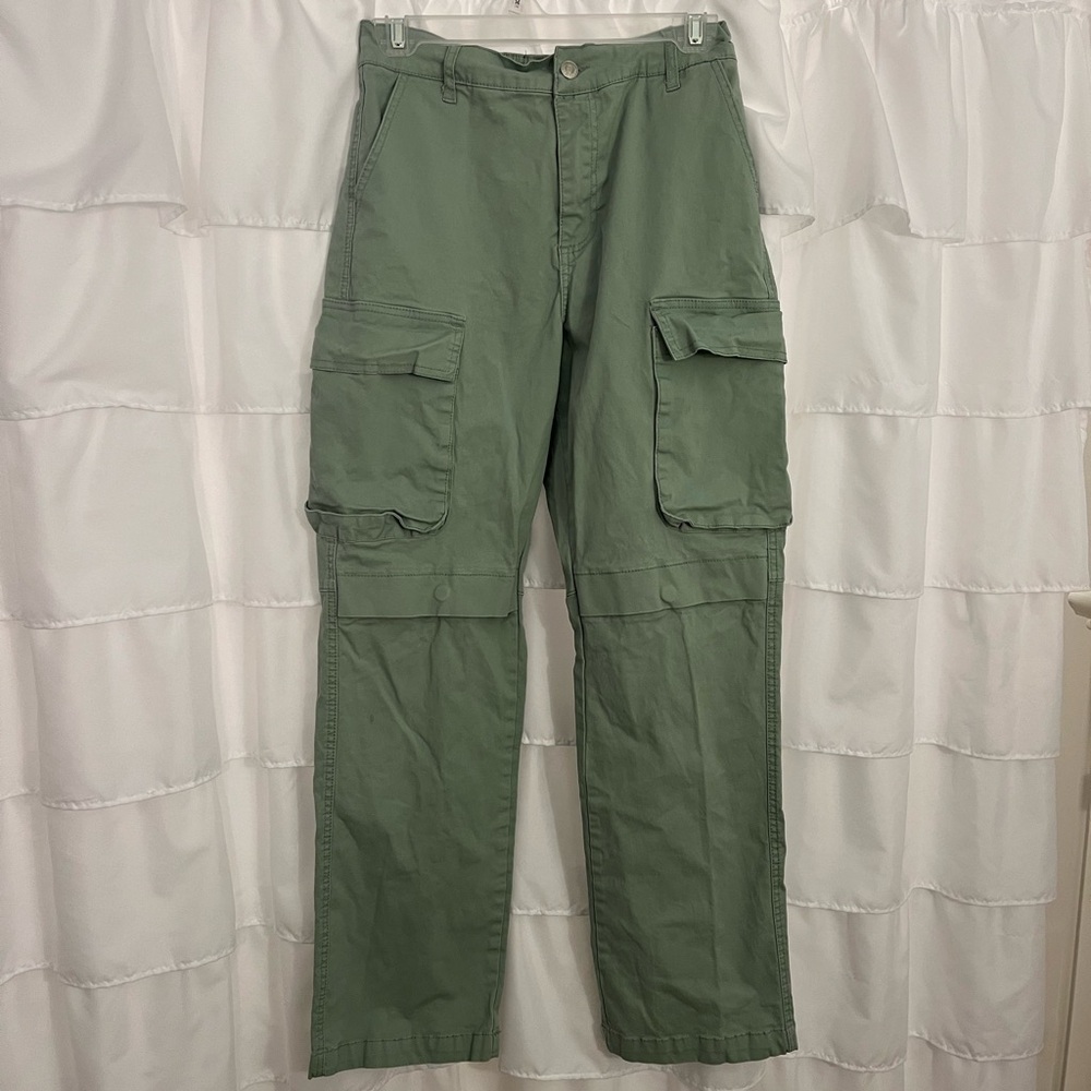 Women’s Green Cargo Pants